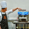Chocolate making demonstration